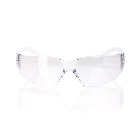 SAFE HANDLER Hyline Clear Lens Clear Temple Safety Glasses SH-HYSG-CLLCLT-ES01